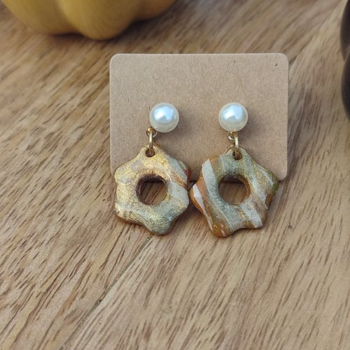 Boucles d'oreilles aysel "la vie avec des couleurs"