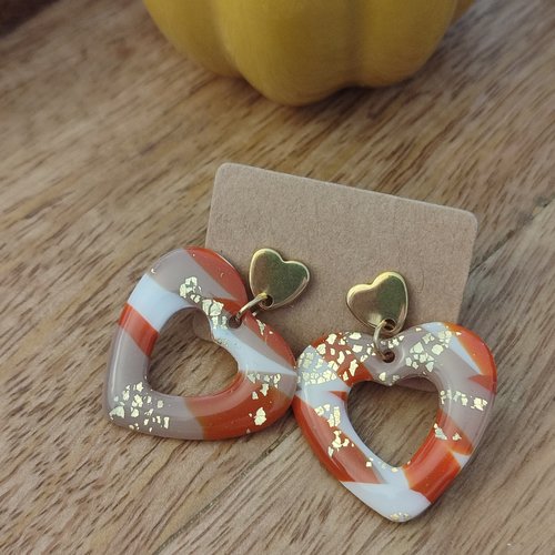 Boucles d'oreilles béryl "la vie avec des couleurs"