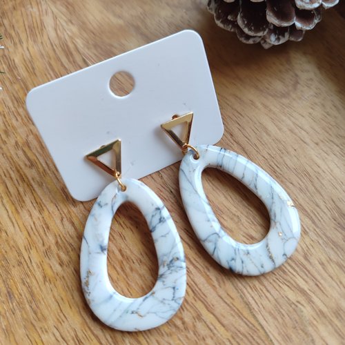 Boucles d'oreilles suzie "la vie avec des couleurs"