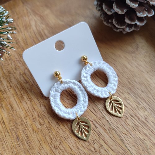 Boucles d'oreilles valou "la vie avec des couleurs"