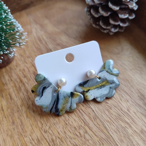 Boucles d'oreilles laurette "la vie avec des couleurs"