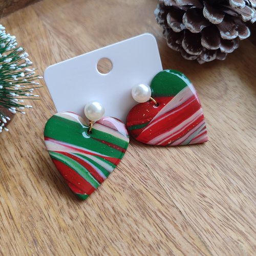 Boucles d'oreilles zyannie "la vie avec des couleurs"