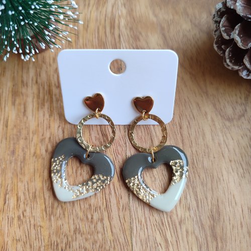 Boucles d'oreilles harper "la vie avec des couleurs"
