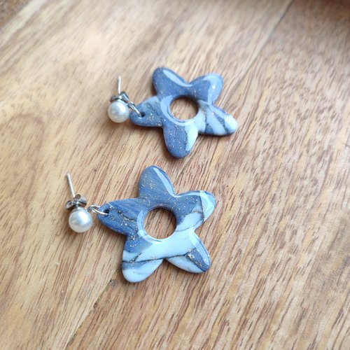 Boucles d'oreilles aria "la vie avec des couleurs"