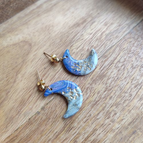 Boucles d'oreilles paulina "la vie avec des couleurs"