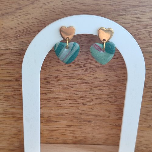 Boucles d'oreilles ombeline "la vie avec des couleurs"