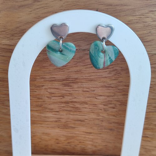 Boucles d'oreilles olivia "la vie avec des couleurs"