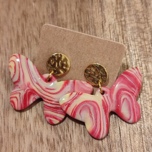 Boucles d'oreilles shirel "la vie avec des couleurs"