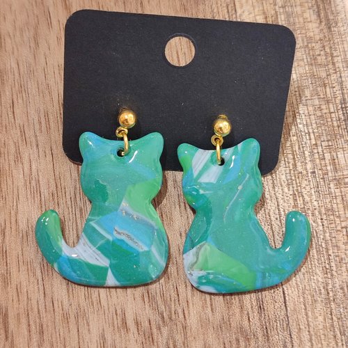 Boucles d'oreilles dolorès "la vie avec des couleurs"