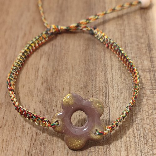 Bracelet adulte saturne 16 cm (extensible)