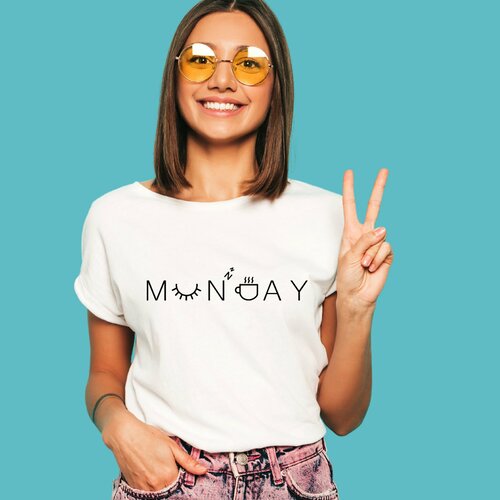T-shirt "monday"