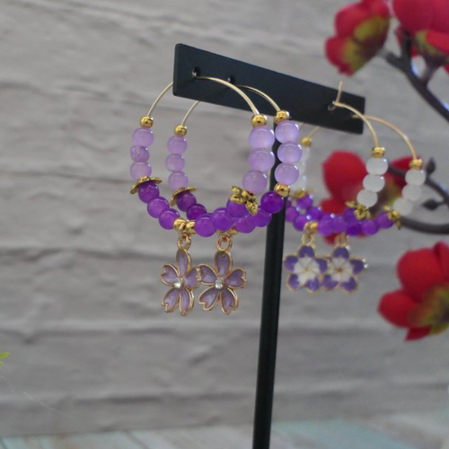 Boucles d'oreilles créoles