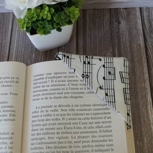Marque page musique