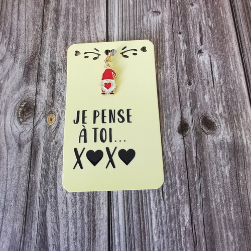 Carte message je pense à toi