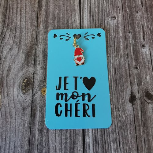 Carte message je t'aime