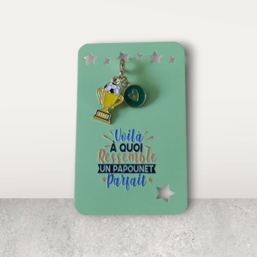 Carte message à quoi ressemble un papounet parfait
