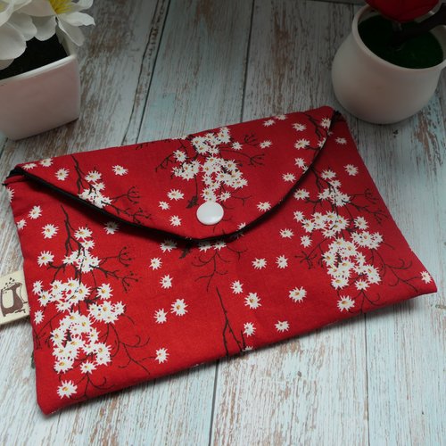 Pochette fleurie
