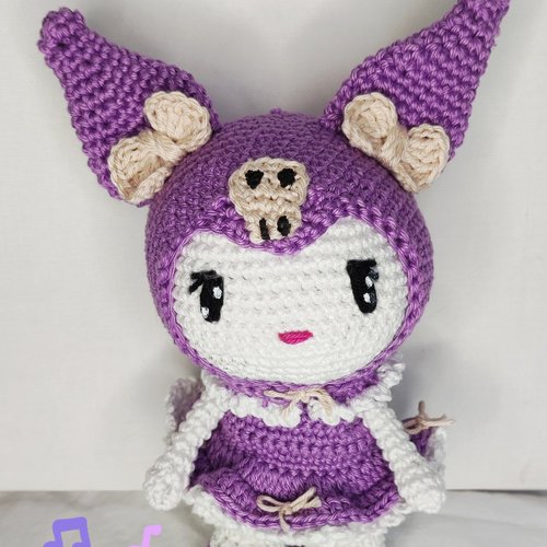 Doudou, poupée, amigurumi kuromi