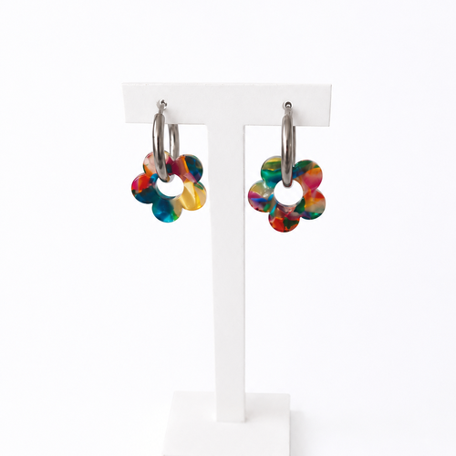 Boucle d'oreille "poppy"