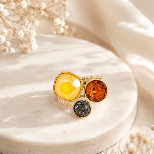 Bague cristaux swarovski "mélina"