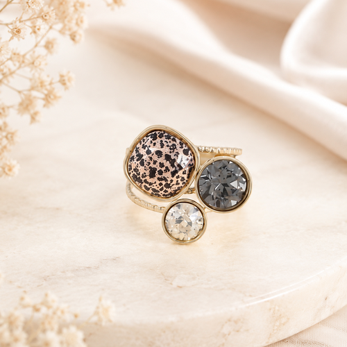 Bague cristaux swarovski "célia"