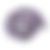Lot de 100 perles en amethyste naturelle -  pierre de gemme violette forme irrégulière type * chips * 