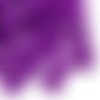 Lot 10 boutons bois ronds violet 18 mm - couture enfant 