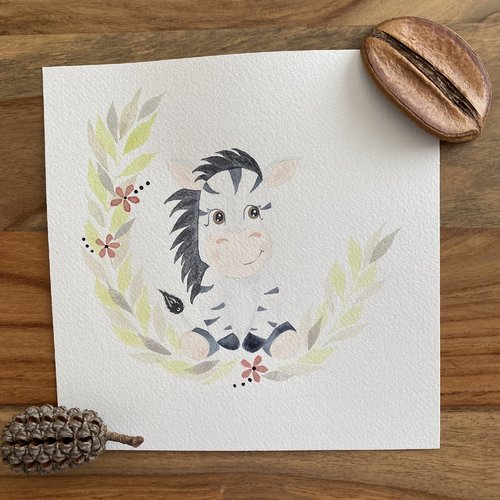 Aquarelle illustration enfant