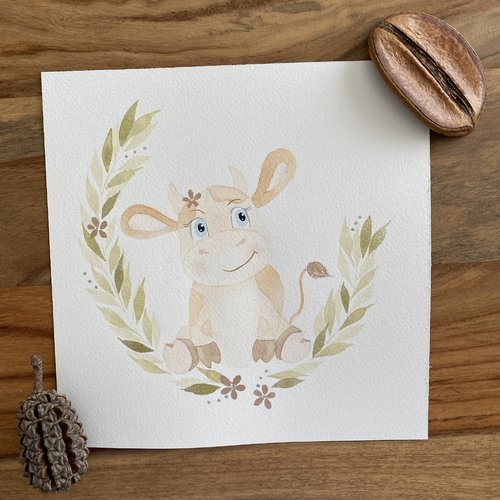 Aquarelle illustration enfant