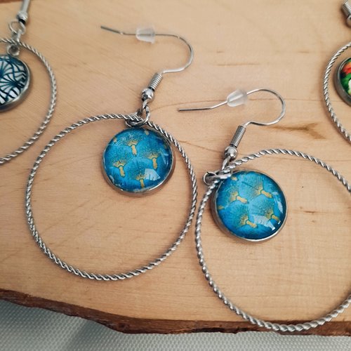 Boucles d'oreilles créoles