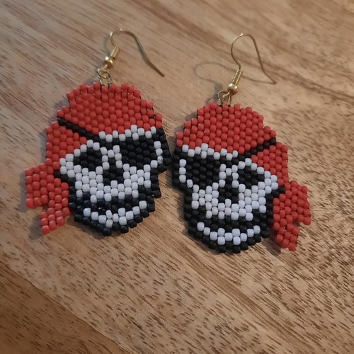 Boucles d'oreilles halloween