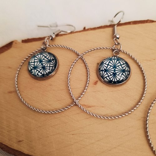 Boucles d'oreilles créoles