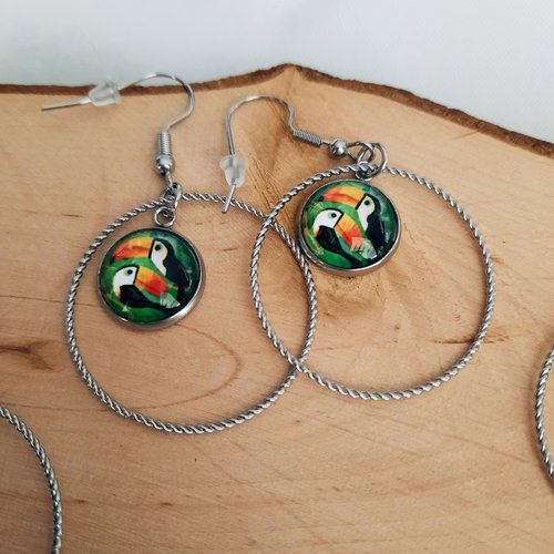 Boucles d'oreilles créoles
