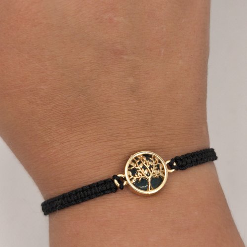 Bracelet macramé arbre de vie
