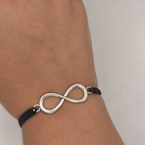Bracelet macramé infini