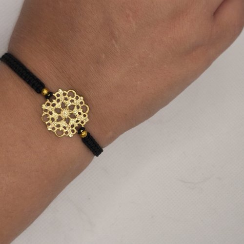 Bracelet macramé mandala