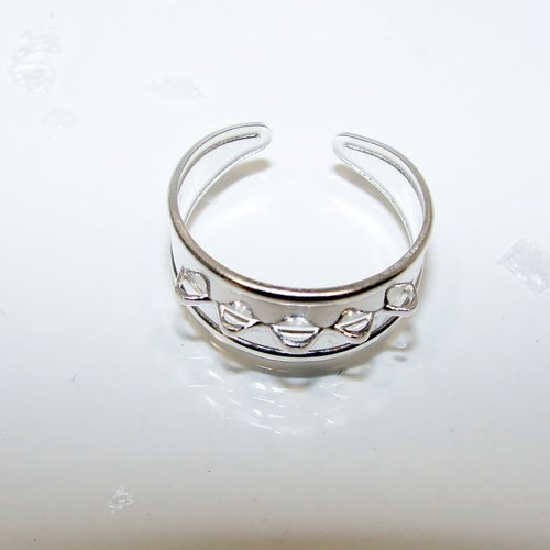 Bague réglable 5 accroches.