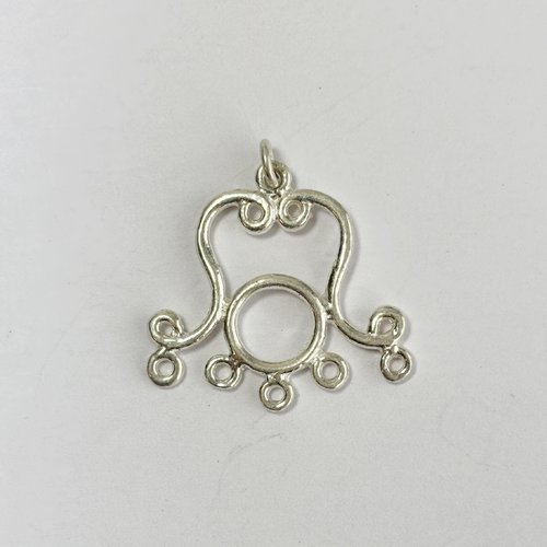 Chandelier chapeau 5 anneaux