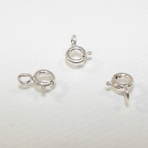 Fermoir à ressort 5 mm.