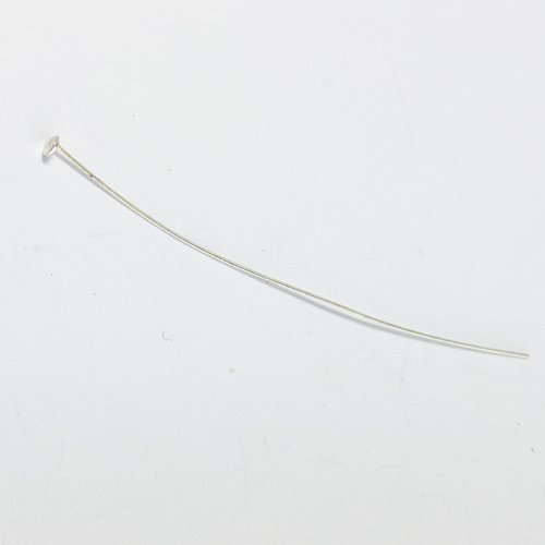 Tige tête plate 4 mm sur 5 cm.