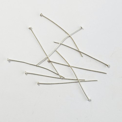 Tige tête plate 5 mm sur 4 cm.