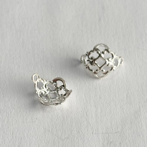 Coupelles filigrane 8mm