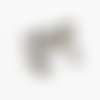 Lot de 10 intercalaires fleurs plates – 7 points – 4,1 mm