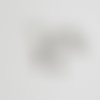 Tubes à écraser en argent 925 – 2 mm – lot de 10