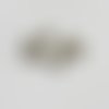 Perle intercalaire lisse en argent 925 – rondelle 3 mm