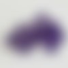 Lot de 10 perles améthyste facettée 10 mm – éclat intense disco