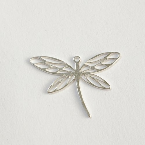 Pampille libellule argent 925 – 20 mm