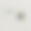 Pampille fleur 10 mm argent 925