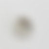 Pampille fleur emboutie 11 mm argent 925