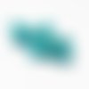 Lot 10 perles turquoise naturelle 8 mm